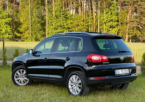 Volkswagen Tiguan cena 39900 przebieg: 219000, rok produkcji 2009 z Mrągowo małe 742